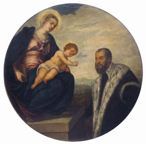 Tintoretto: Madonna a gyermekkel